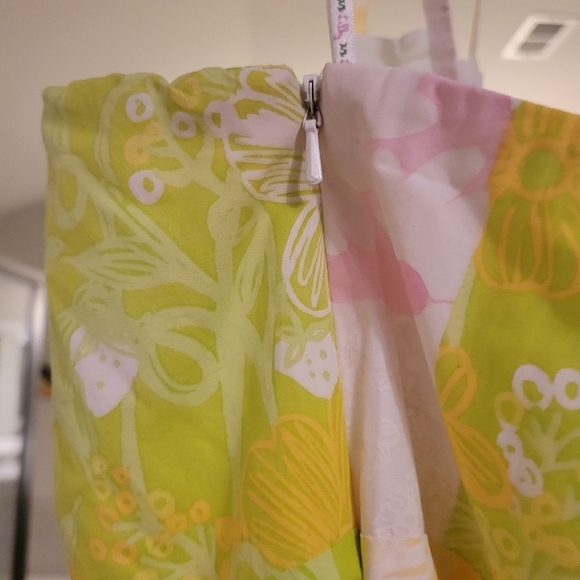 Lilly Pulitzer Floral Patchwork Halter Dress - Picture 7 of 13